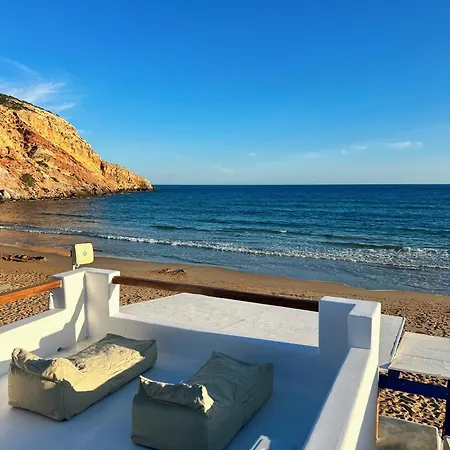Cave Beach House Milos Provatas Exterior photo
